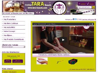 tara-beaute.com website preview