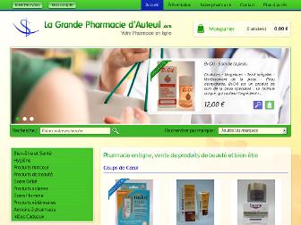 grande-pharmacie-auteuil.com website preview