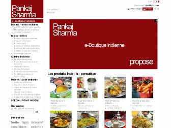pankaj-boutique.com website preview