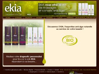 ekia-cosmetiques.com website preview
