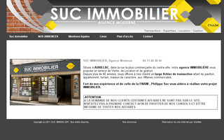 suc-immobilier.fr website preview
