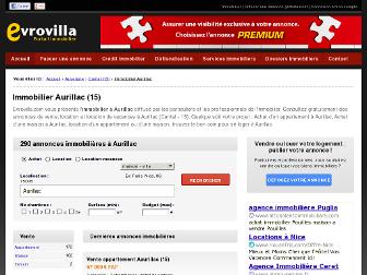 immobilier-aurillac.evrovilla.com website preview