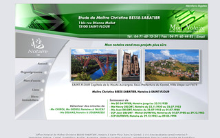 bessesabatier.cantal.notaires.fr website preview