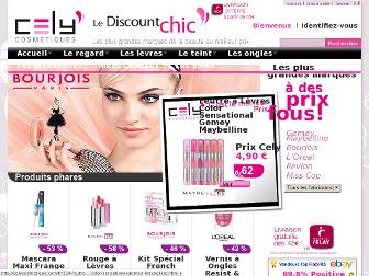 celycosmetique.com website preview