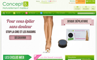 conceptb.fr website preview