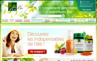 belleetbio.com website preview