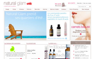 naturalglam.com website preview