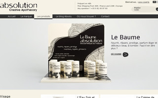 shop.absolution-cosmetiques.com website preview