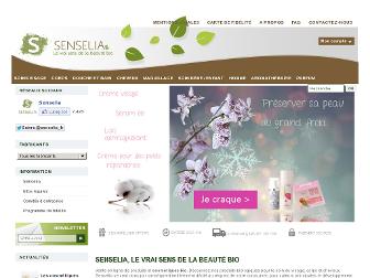 senselia.com website preview