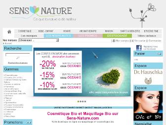 sens-nature.com website preview