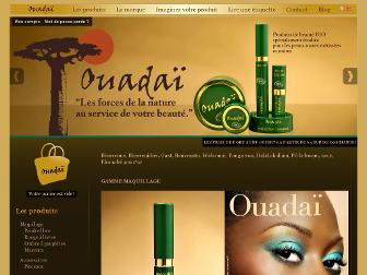 ouadai-cosmetics.com website preview