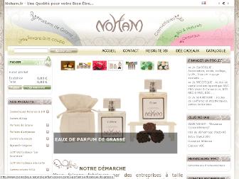 cosmetique-naturel-parfum-savon.com website preview