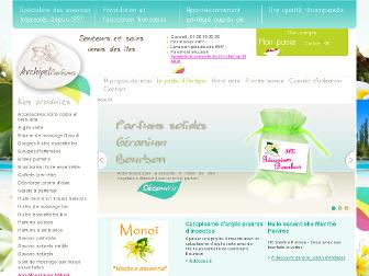 archipelparfums.com website preview