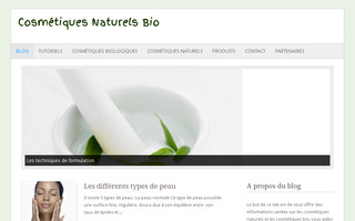 cosmetiquesnaturelsbio.com website preview