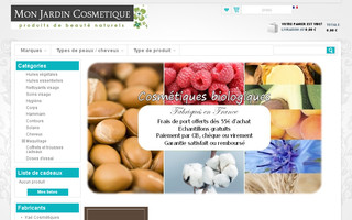 mon-jardin-cosmetique.com website preview