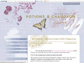 potionchaudron.canalblog.com website preview