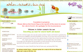 atelier-cosmetic-bio.com website preview