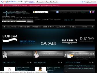 parapharmadirect.com website preview