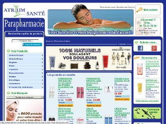 atrium-sante.fr website preview