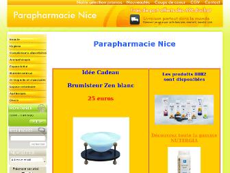 parapharmacie-nice.com website preview