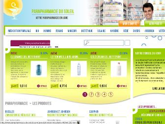 parapharmacie-du-soleil.com website preview