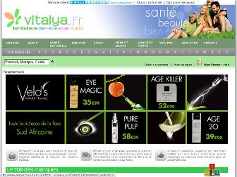 vitalya.fr website preview