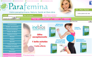 parafemina.com website preview
