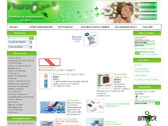 pharmonline.fr website preview