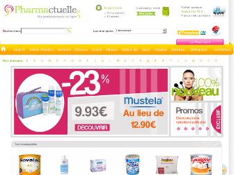 pharmactuelle.fr website preview