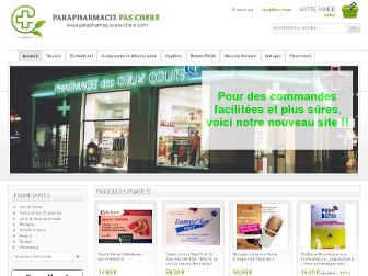 parapharmacie-pas-chere.com website preview