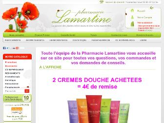 pharmacie-lamartine.com website preview