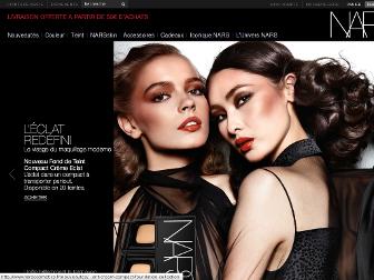 narscosmetics.fr website preview