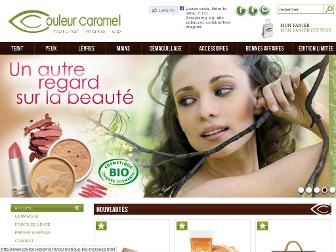 couleur-caramel.fr website preview