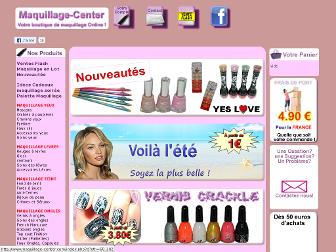 maquillage-center.com website preview