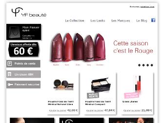 yf-beaute.com website preview