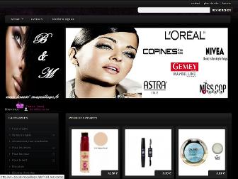 xn--beaut-maquillage-fqb.fr website preview