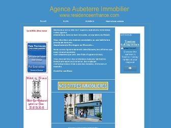 aubeterre-immobilier.com website preview