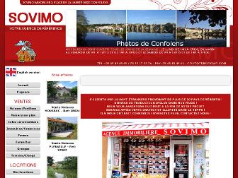 immobiliersovimo.com website preview