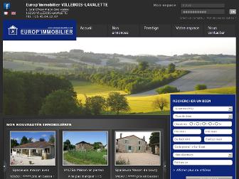 europimmobilier.net website preview