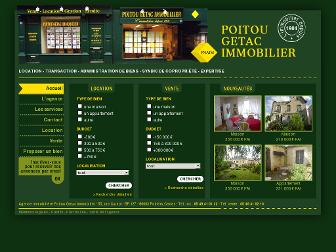 poitou-immobilier.fr website preview