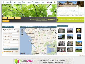 immobilier-poitoucharentes.com website preview