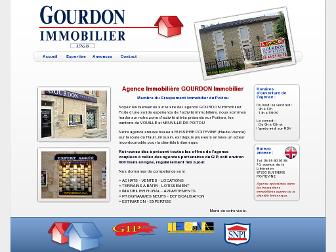 gourdon-immobilier.fr website preview