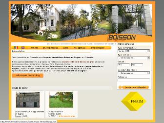 immobilier-cognac.fr website preview