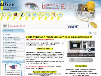 cognac-diagnostics.fr website preview