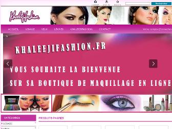 khaleejifashion.fr website preview