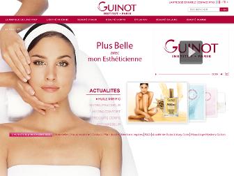 guinot.com website preview