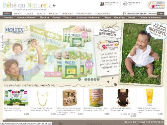 bebe-au-naturel.com website preview