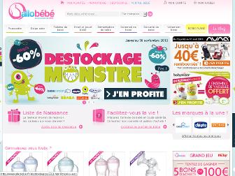 allobebe.fr website preview