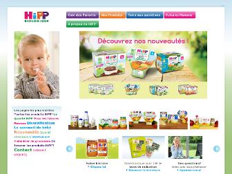 hipp.fr website preview