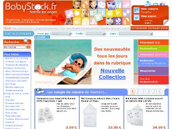 babystock.fr website preview
